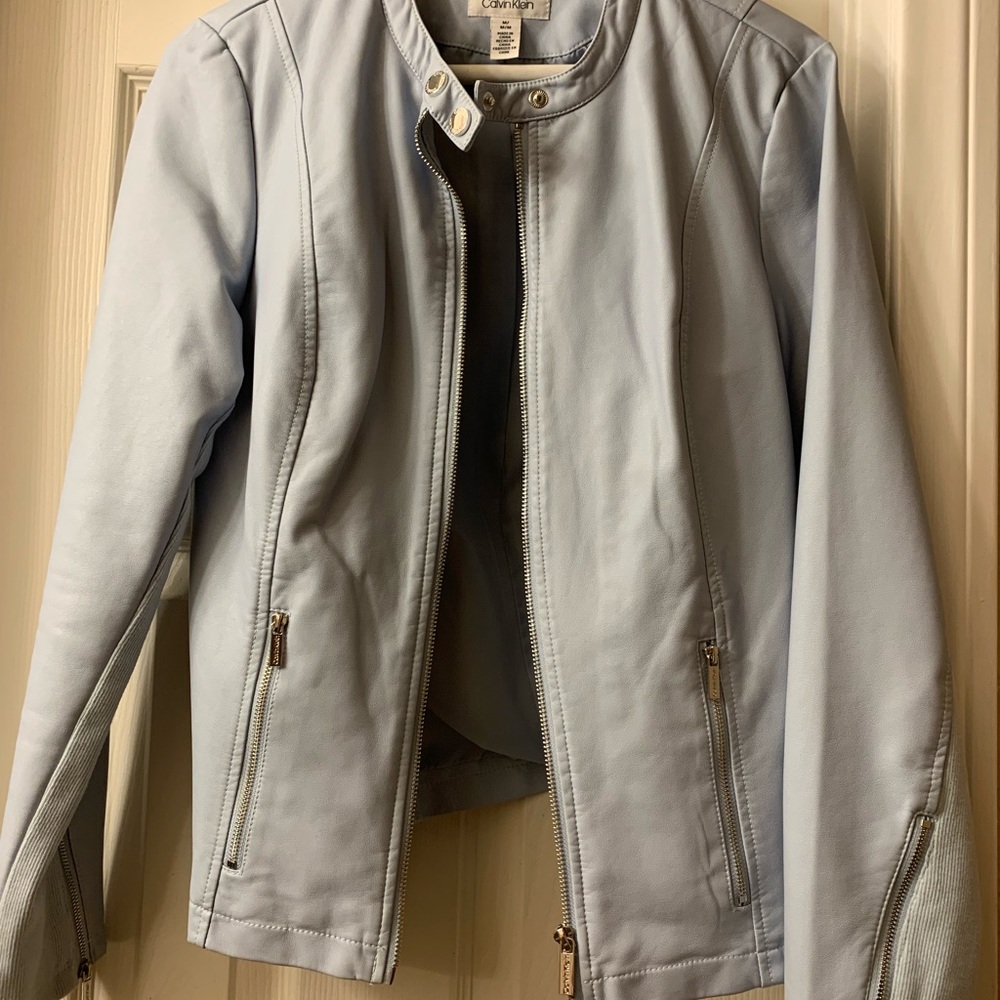 Baby blue Calvin Klein Jacket